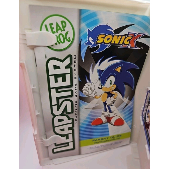 Sonic X (Leapster, 2005) CIB Complete In Box With Manual / Parent Guide - Picture 5 of 8